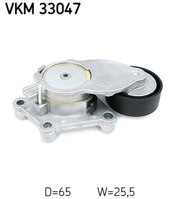 Rolo tensor da correia trapezoidal estriada SKF ref. VKM 33047